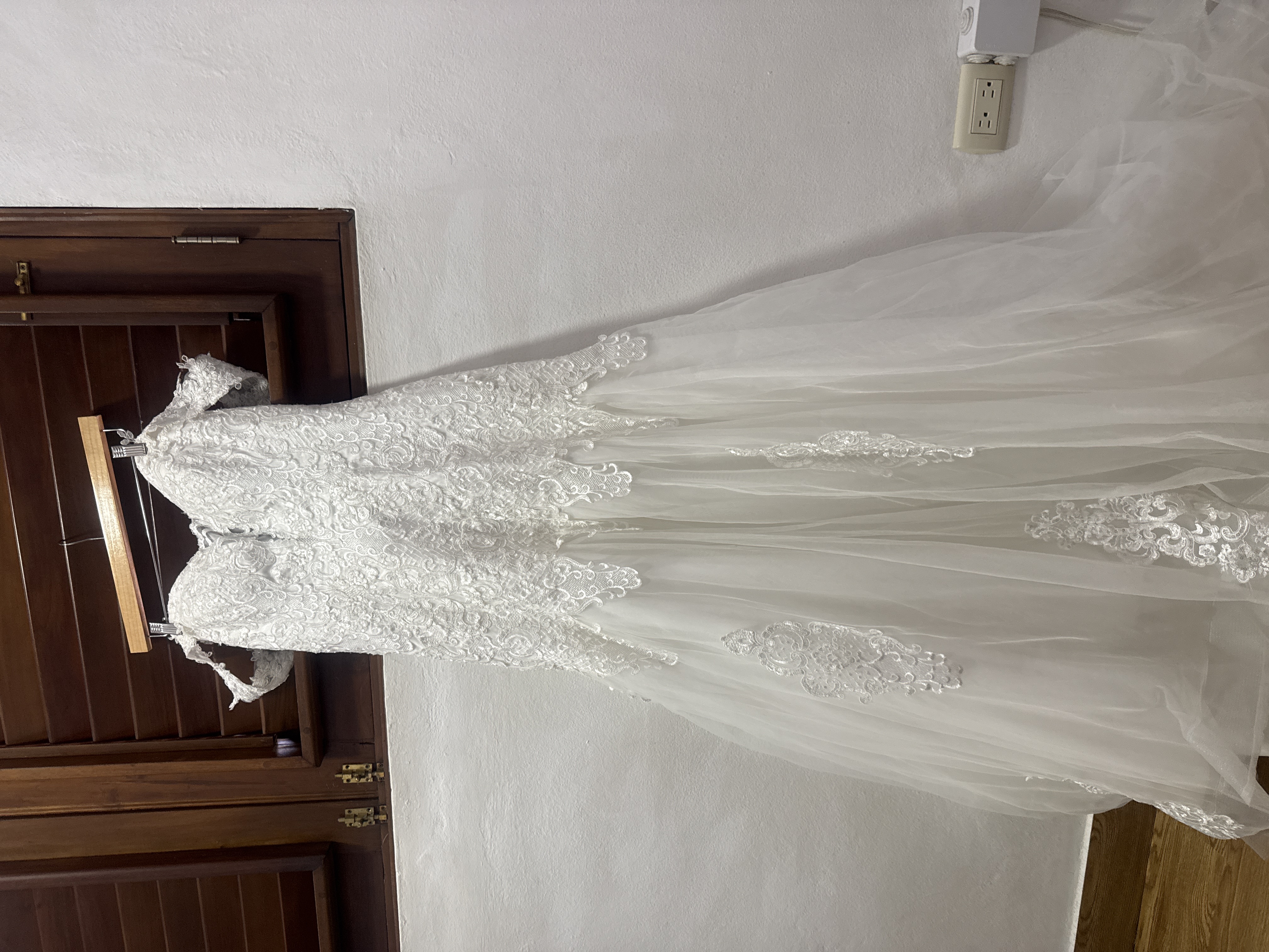 Vestido de novia sirena en encaje XL