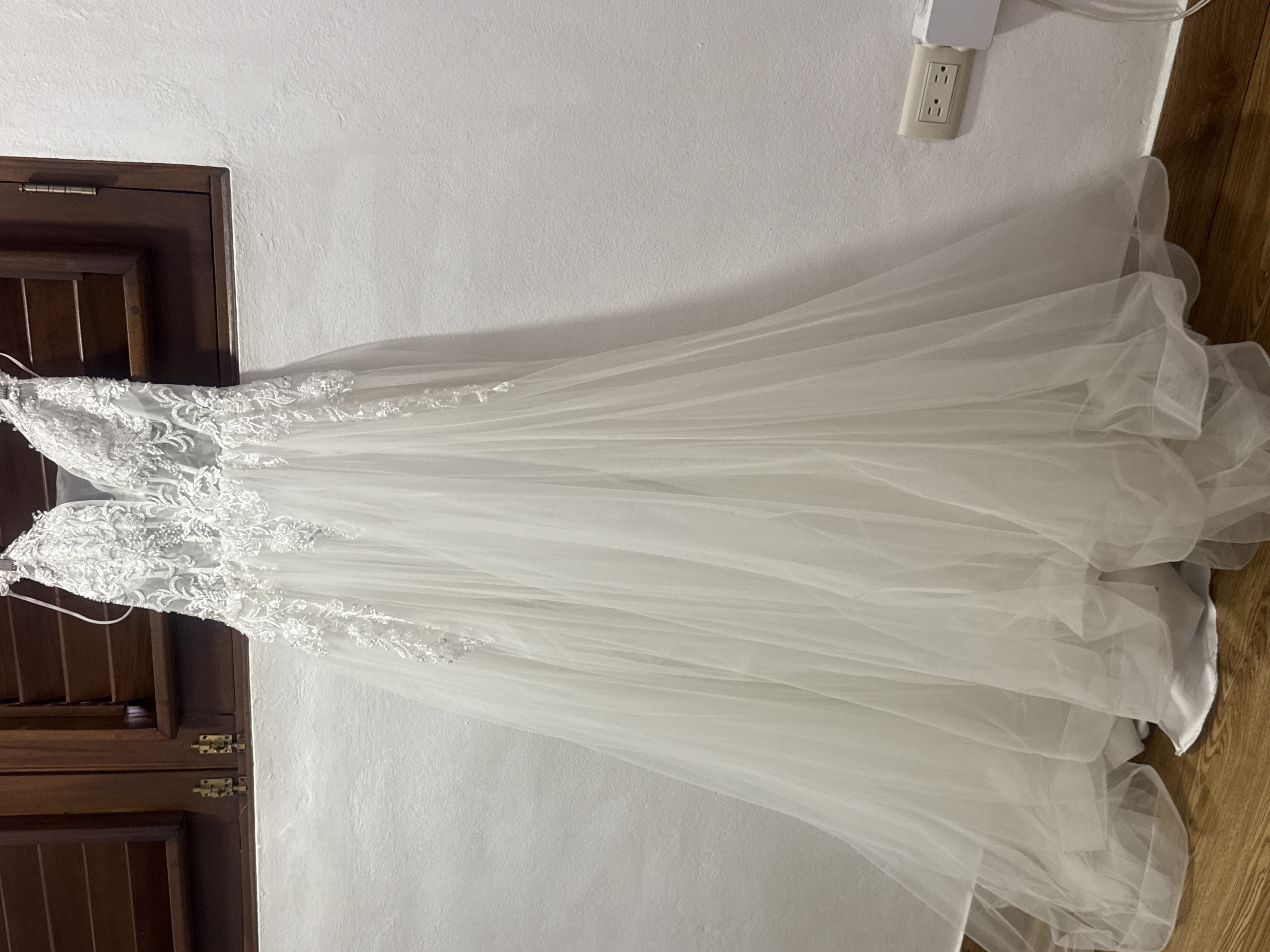 Vestido de novia princesa sencillo
